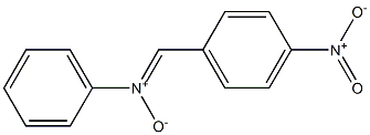 N-(4-Nitrobenzylidene)-N-phenylamine N-oxide Struktur