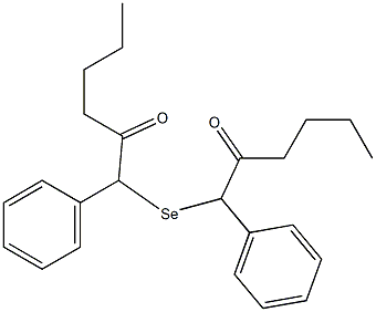 Valerylbenzyl selenide Struktur