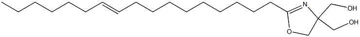 4,4-Bis(hydroxymethyl)-2-(10-heptadecenyl)-2-oxazoline Struktur