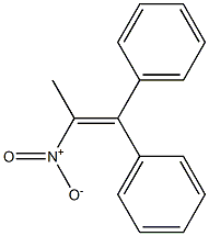 2,2-Diphenyl-1-methyl-1-nitroethene Struktur