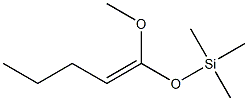 (E)-Propylketene methyl(trimethylsilyl)acetal Struktur