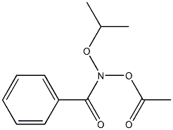 N-Acetoxy-N-isopropoxybenzamide Struktur