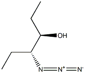 (3R,4R)-4-Azido-3-hexanol Struktur