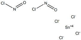 Bis(nitrosyl chloride) tin(IV) chloride Struktur