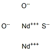 Dineodymium dioxide sulfide Struktur