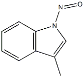 3-Methyl-1-nitroso-1H-indole Struktur