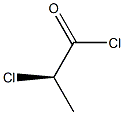 (R)-2-Chloropropanoic acid chloride Struktur