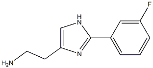 2-(3-Fluorophenyl)-1H-imidazole-4-ethaneamine Struktur