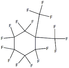 Bis(trifluoromethyl)decafluorocyclohexane Struktur