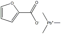 2-Furancarboxylic acid trimethyllead(IV) salt Struktur