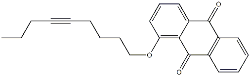 1-(5-Nonynyloxy)anthraquinone Struktur