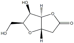 (1R,5S,7S,8R)-8-Hydroxy-7-hydroxymethyl-2,6-dioxabicyclo[3.3.0]octan-3-one Struktur