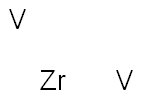 Divanadium zirconium Struktur