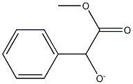 (Methoxycarbonyl)phenylmethanolate Struktur