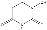 5,6-Dihydro-1-hydroxy-2,4(1H,3H)-pyrimidinedione Struktur