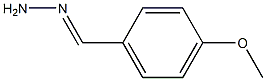 4-Methoxybenzaldehyde hydrazone Struktur