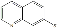 Quinoline-7-thiolate Struktur