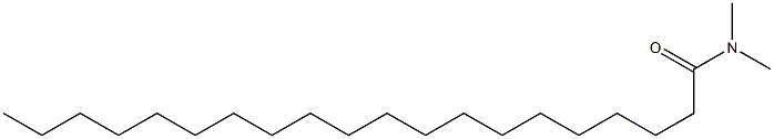 N,N-Dimethylarachidamide Struktur