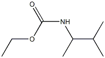 N-(1,2-Dimethylpropyl)carbamic acid ethyl ester Struktur