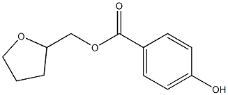 p-Hydroxybenzoic acid 2,3,4,5-tetrahydrofuran-2-ylmethyl ester Struktur