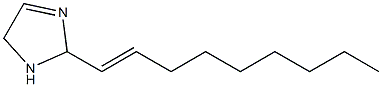 2-(1-Nonenyl)-3-imidazoline Struktur