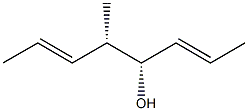 (4S,2E,5S,6E)-4-Methyl-2,6-octadien-5-ol Struktur