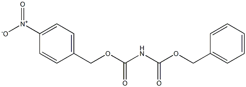 N-[(4-Nitrobenzyl)oxycarbonyl]carbamic acid benzyl ester Struktur