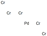 Pentachromium palladium Struktur