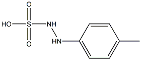 2-p-Tolylhydrazinesulfonic acid Struktur