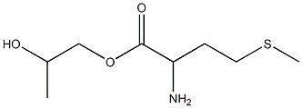 DL-Methionin 2-hydroxypropyl ester Struktur