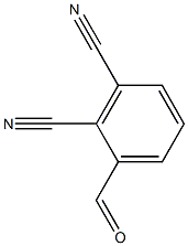 2,3-Dicyanobenzaldehyde Struktur