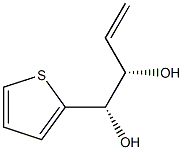 (3S,4S)-4-(2-Thienyl)-1-butene-3,4-diol Struktur