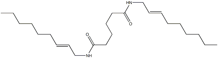 N,N'-Di(2-nonenyl)adipamide Struktur