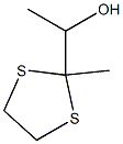 1-(2-Methyl-1,3-dithiolan-2-yl)ethanol Struktur