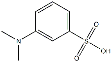 3-(Dimethylamino)benzenesulfonic acid Struktur