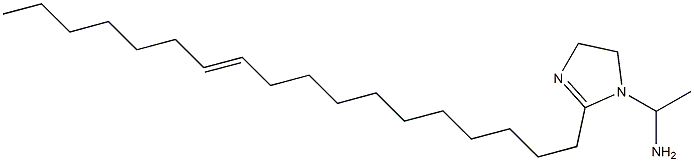 1-(1-Aminoethyl)-2-(11-octadecenyl)-2-imidazoline Struktur