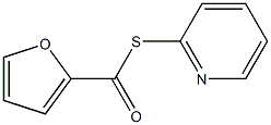 2-Furancarbothioic acid S-(2-pyridinyl) ester Struktur