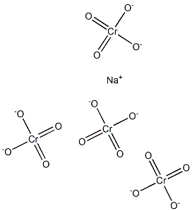 Sodium tetrachromate Struktur