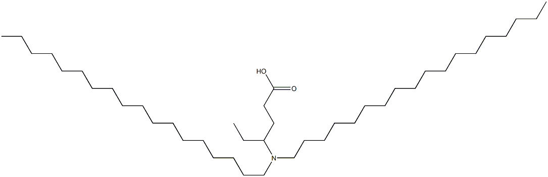 4-(Dioctadecylamino)hexanoic acid Struktur