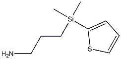 3-[Dimethyl(2-thienyl)silyl]propylamine Struktur