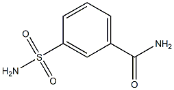 3-(Aminosulfonyl)benzamide Struktur