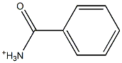 Benzoylaminium Struktur