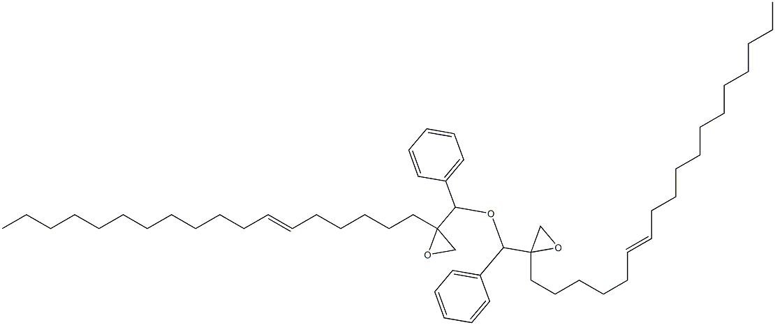 2-(6-Octadecenyl)phenylglycidyl ether Struktur