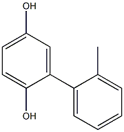 2'-Methylbiphenyl-2,5-diol Struktur