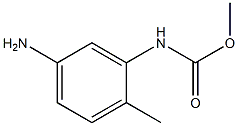 (2-Methyl-5-aminophenyl)carbamic acid methyl ester Struktur