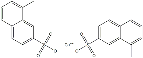 Bis(8-methyl-2-naphthalenesulfonic acid)calcium salt Struktur