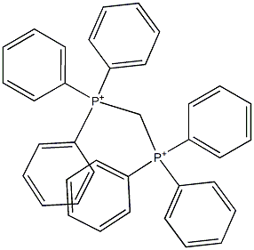 Bis(triphenylphosphonio)methane Struktur