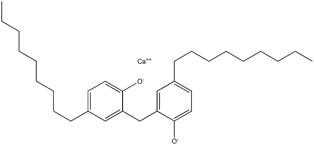 Calcium 2,2'-methylenebis(4-nonylphenoxide) Struktur