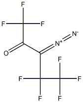 1,1,1,4,4,5,5,5-Octafluoro-3-diazo-2-pentanone Struktur