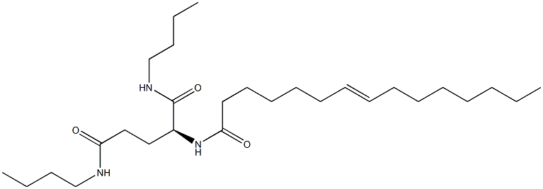 N2-(7-Pentadecenoyl)-N1,N5-dibutylglutaminamide Struktur